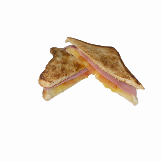 Toasted Ham, Cheese & Tomato Sandwich